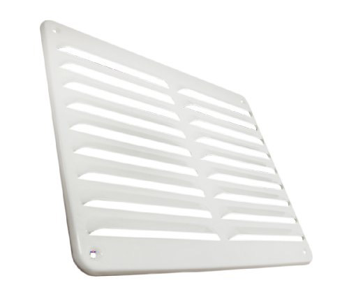 Lüftungsgitter LG-2520 W Alu Weiss 245 x 195 mm Lamellengitter Zuluft Abluftgitter von Häusler Onlinehandel GmbH