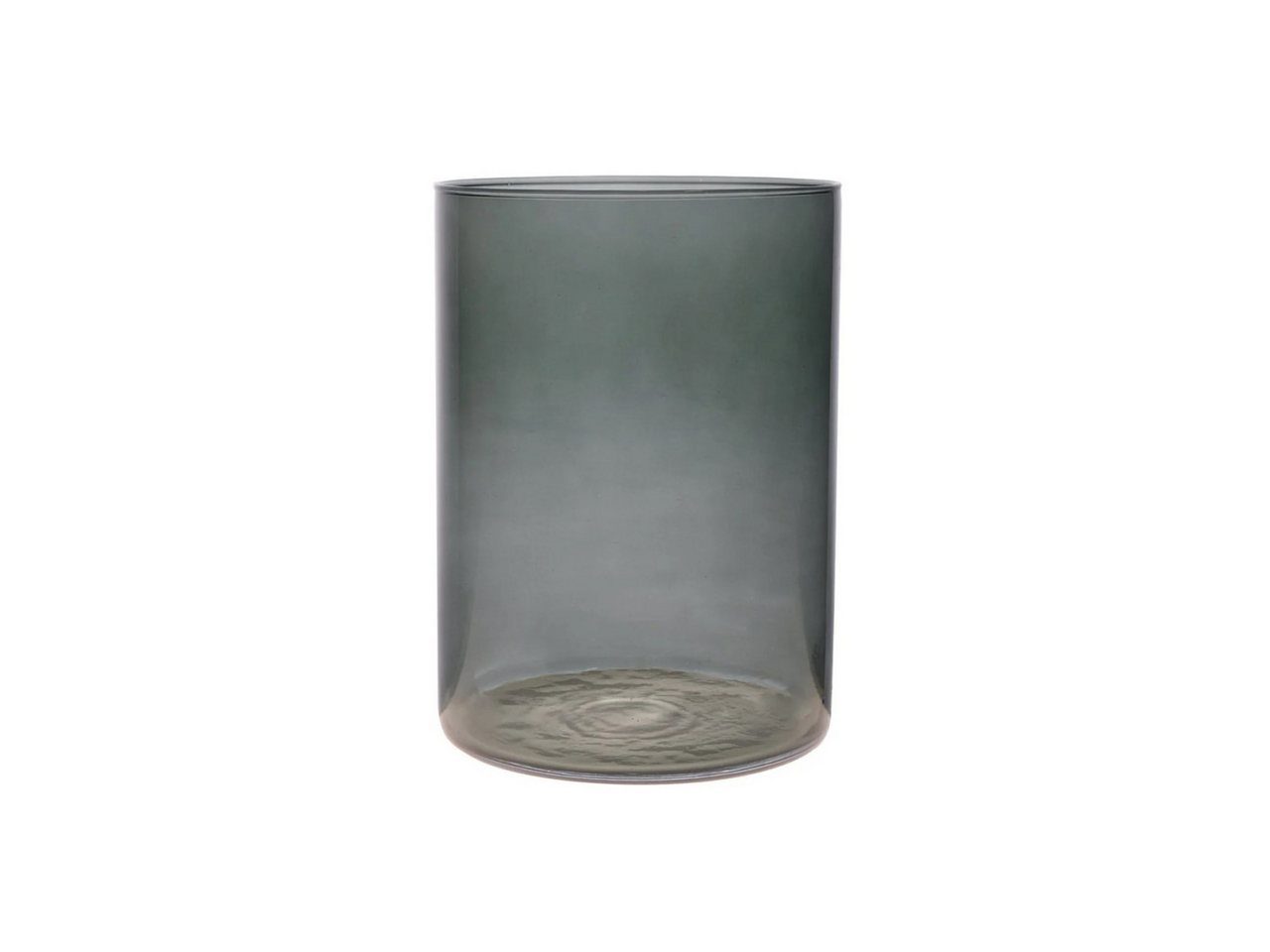 Hakbijl Glass Deko-Glas, Grau H:25cm D:18cm Glas von Hakbijl Glass