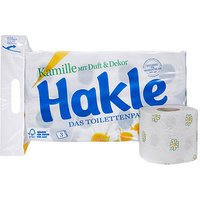 Hakle Toilettenpapier Kamille 3-lagig, 8 Rollen von Hakle