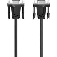 Hama VGA Anschlusskabel VGA 15pol. Stecker, VGA 15pol. Stecker 1.50m Schwarz 00200707 VGA-Kabel von Hama