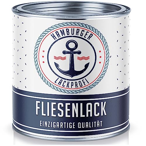 Hamburger Lack-Profi Fliesenlack GLÄNZEND Moosgrün RAL 6005 Grün Fliesenfarbe im SET (2,5 L) von Hamburger Lack-Profi