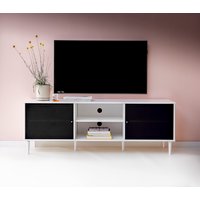Hammel Furniture TV-Board "Mistral Fernsehschrank, Medienmöbel", zwei Türen mit Akustikstoff, 6 Holz Füße, Lowboard: B: 161,5 cm von Hammel Furniture