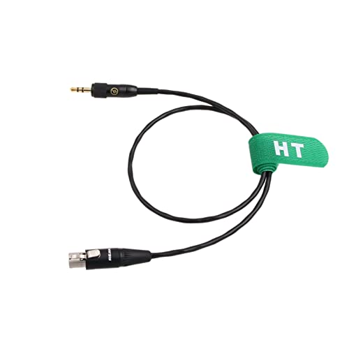 HangTon Verriegelbares 3.5mm TRS zu TA3F Audiokabel für Sony UWP-D11 D21 Empfänger zu Sound Devices 633 664 688 Mixer Recorder von HangTon
