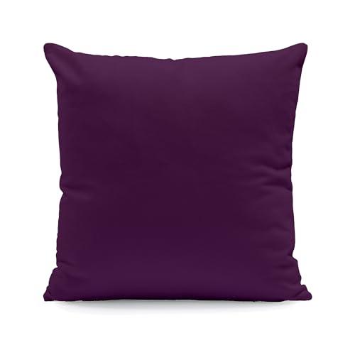 Hans-Textil-Shop Kissenbezug 40x40 cm Uni Lila Dunkel Baumwolle Dekokissen Kissenhülle Couchkissen Sofakissen Deko Reißverschluss Hans-Textil-Shop Kissenbezug 40x40 cm Uni Lila Dunkel Baumwolle Dekokissen Kissenhülle Couchkissen Sofakissen Deko Reißverschluss von Hans-Textil-Shop