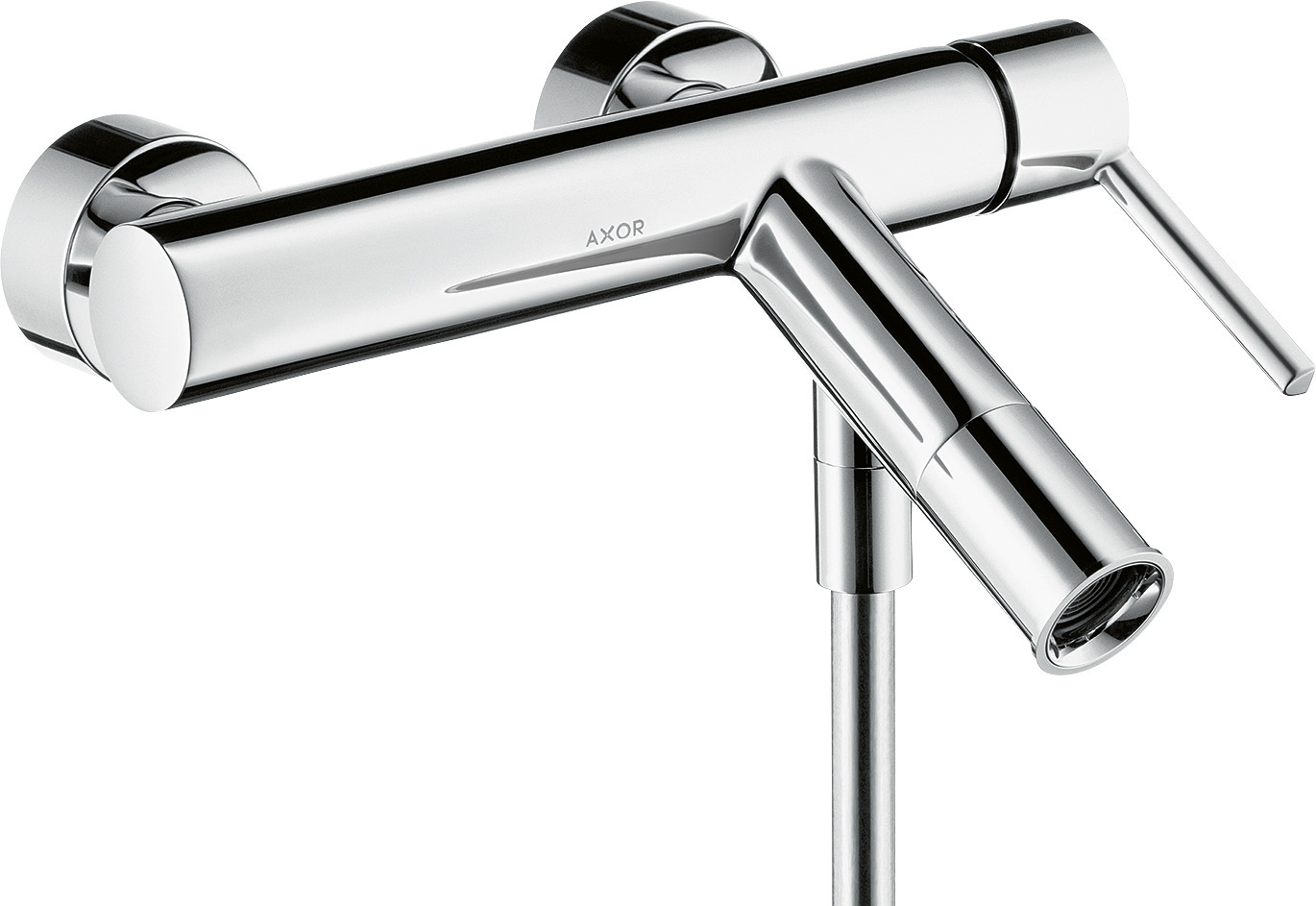 hansgrohe AXOR Starck Einhebel-Wannenmischer Aufputz mit Hebelgriff, 10465340 hansgrohe AXOR Starck Einhebel-Wannenmischer Aufputz mit Hebelgriff, 10465340 von Hansgrohe