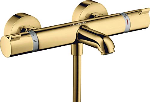 hansgrohe Ecostat Aufputz Wannenthermostat, für 2 Funktionen, Polished Gold Optic hansgrohe Ecostat Aufputz Wannenthermostat, für 2 Funktionen, Polished Gold Optic von hansgrohe
