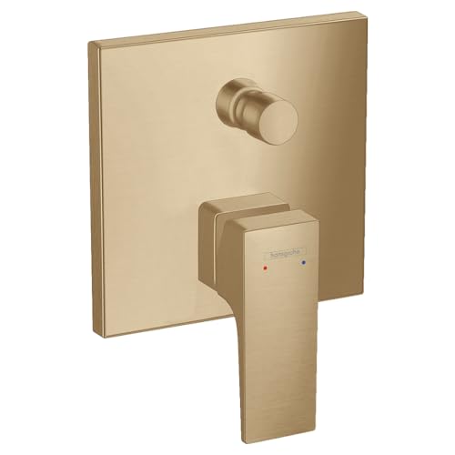 hansgrohe Wannenarmatur Metropol, Unterputz Einhebel-Wannenmischer, Brushed Bronze von hansgrohe