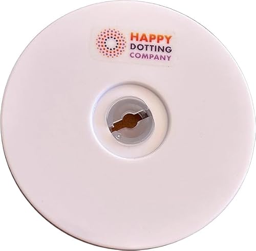 10,2 cm – Drehteller zum Malen – Happy Dotting Company – bester kleiner Drehteller für Punktkunst – Must-Have Werkzeug für Mandala-Kunst, Steinmalerei – Lazy Susan – um 360 Grad drehbar von Happy Dotting Company