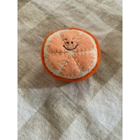 Smiley Grapefruit Filzspielzeug Spielzeug Spiel Filz Essen Obst Geschenk Für Kinder von HappySmileyFriends