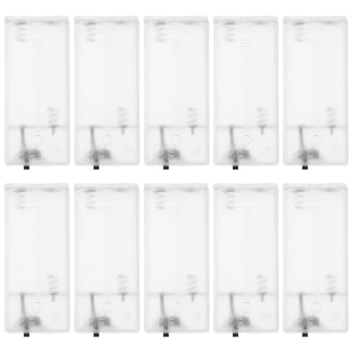 Happyyami 10stücke Transparente Batteriehalter Für Lichterketten Robuste Kunststoff-batteriebox Für Aa-batterien Ersatzteile Für Lichterkette Einfache Montage Und Universelle Kompatibilität Happyyami 10stücke Transparente Batteriehalter Für Lichterketten Robuste Kunststoff-batteriebox Für Aa-batterien Ersatzteile Für Lichterkette Einfache Montage Und Universelle Kompatibilität von Happyyami