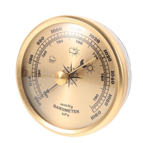 Happyyami Barometer Luftdruckmesser Manometer Heimwerkzeug Vakuum Manometer von Happyyami