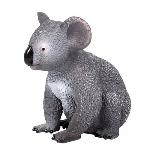 Harilla Australische Wildtier-Garten-Wald-Ornament, realistische Wissenschaftstiere, Lernsimulation, Koala-Figur für Badespielzeug, sitzend A von Harilla