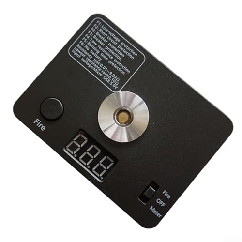 Hasaller Ohm Resistance Tester 521 Tab Mini Coil Burn Measurement Platform V3 0.01-9.99Ω Range LED Display Portable Device Black Hasaller Ohm Resistance Tester 521 Tab Mini Coil Burn Measurement Platform V3 0.01-9.99Ω Range LED Display Portable Device Black von Hasaller