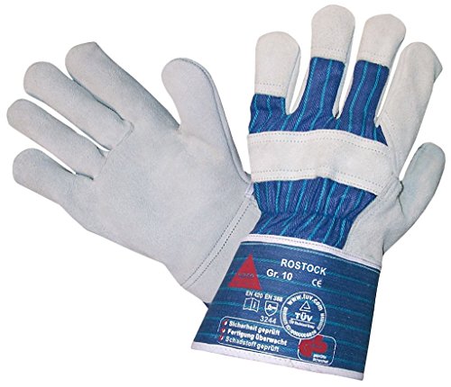 12 Paar, Arbeitshandschuh ROSTOCK, EN 388 Kat.2, Größe 10 (XL) von Hase Safety Gloves
