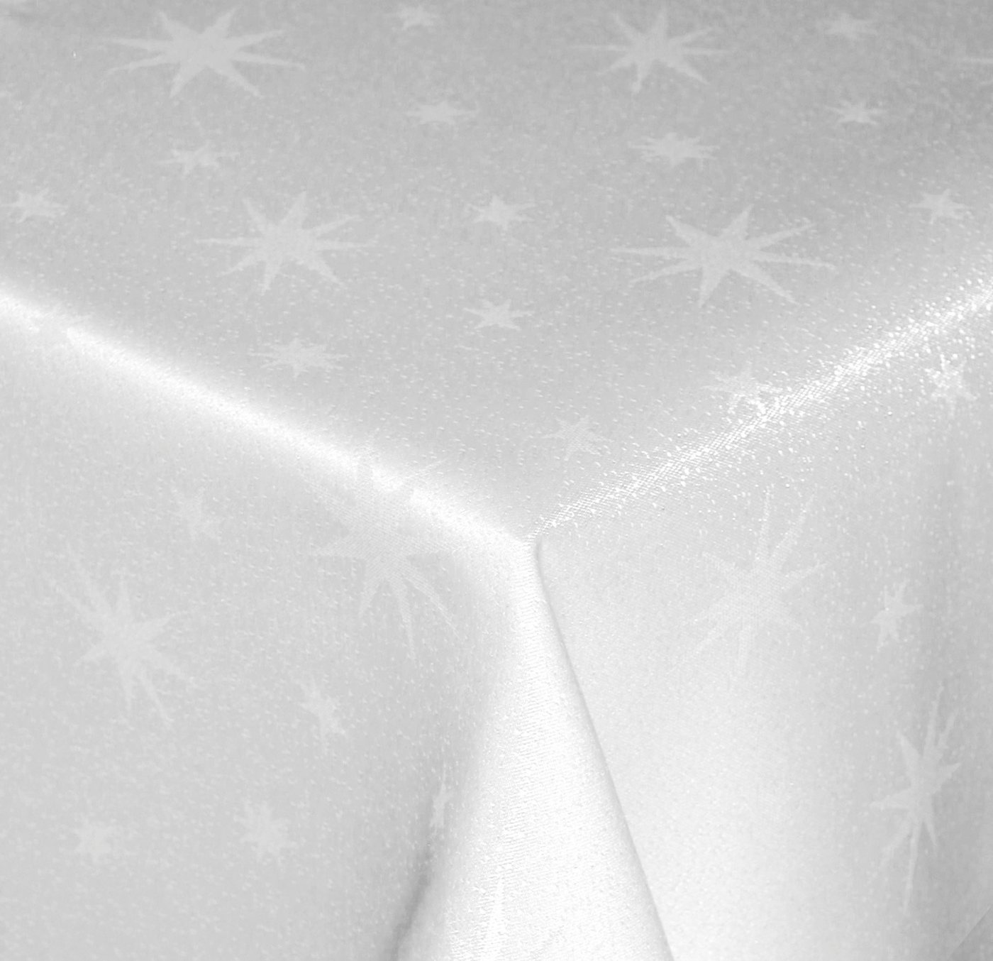 Haus und Deko Tischdecke Tischdecke 130x220 cm Lurex Sterne Weihnachten Tischwäsche glänzend (1-tlg) von Haus und Deko