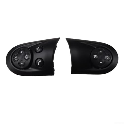 Für Mini Cooper Lenkrad-Lautstärketastenabdeckungen mit OEM 32309200098 für Modelle R55 R56 R57 R58 R59 R60 R61, 2 Stück Für Mini Cooper Lenkrad-Lautstärketastenabdeckungen mit OEM 32309200098 für Modelle R55 R56 R57 R58 R59 R60 R61, 2 Stück von HavenDomicile