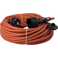 HAWA 10082101 Strom Verlängerungskabel 16A Rot 10.00m H07RN-F 3G 1,5mm² von Hawa