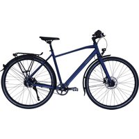 HAWK Bikes Trekkingrad "HAWK Trekking Gent Super Deluxe Ocean Blue", 8 Gang, Shimano, Nexus Schaltwerk, für Herren von Hawk Bikes