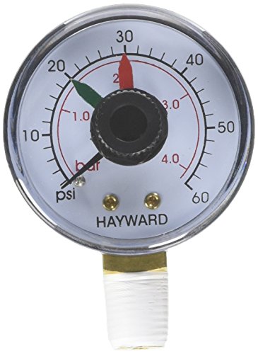 Hayward ECX271261 Ersatz-Manometer für Select Filter und Multiport Ventil von Hayward