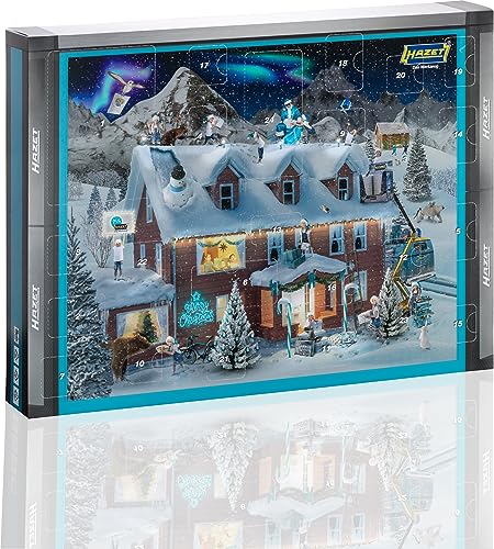 HAZET Santa Tools Adventskalender 2023 | 33-teiliger Premium Werkzeug-Satz inkl. Bit-Umschnaltknarre, HAZET SmartHolder & Bit-Set | Weihnachtskalender mit täglichem QR-Code Gewinnspiel von Hazet