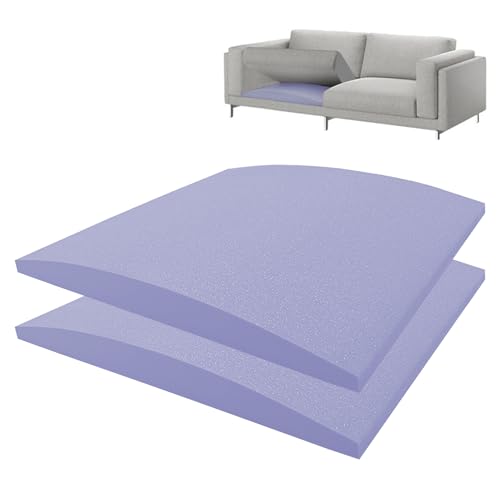 Heavyoff Sofaschoner und Schwamm-Sofa-Stützpolster, 2 Stück Sofa-Reparaturschaum, Sofakissen-Unterstützung für unter den Kissen, Ersatzeinsatz, Lila, 56x56x6cm Heavyoff Sofaschoner und Schwamm-Sofa-Stützpolster, 2 Stück Sofa-Reparaturschaum, Sofakissen-Unterstützung für unter den Kissen, Ersatzeinsatz, Lila, 56x56x6cm von Heavyoff