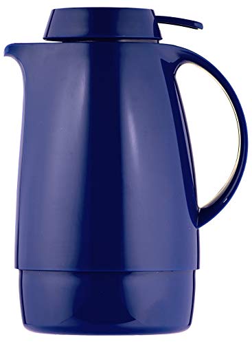 Helios Servitherm Kunststoff-Isolierkanne, dunkelblau, 0,6 Liter von Helios