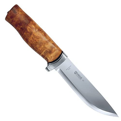 Helle GT Messer 4,84 Zoll Klinge Griff aus Gelbbirke 36 Braun von Helle Norway