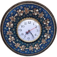 Blumen Nelke Design Unikat Kupfer Uhr, Rustikale Wanduhr, Geschenk Für Büro, Küche Wandkunst, Moderne Uhren Wand, Boho Chic Wanddekoration von HellesAntiques