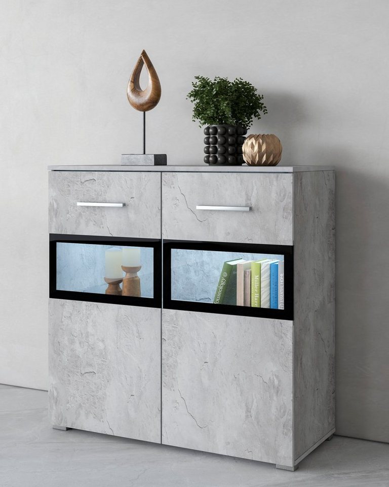 Helvetia Sideboard Sarah, Breite 91 cm von Helvetia