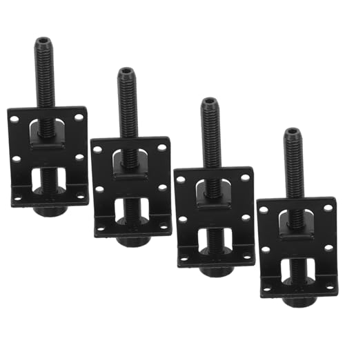 Hemobllo 4 Stück Möbelnivellierer Heavy Duty Verstellbare Schrauben für Stabile Möbelbeine Hochleistungsnivellierfüße Passend für Schränke und Tische Einfache Anwendung für Unebene Böden Hemobllo 4 Stück Möbelnivellierer Heavy Duty Verstellbare Schrauben für Stabile Möbelbeine Hochleistungsnivellierfüße Passend für Schränke und Tische Einfache Anwendung für Unebene Böden von Hemobllo