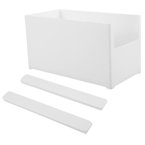 Hemobllo 1satz Pull-Out Organizer Praktischer Und Langlebiger Aufbewahrungsbehälter Mit Schiebefunktion Für Küchen Und Schlafzimmerregale Weiße Schienen Große Aufbewahrungsschale Hemobllo 1satz Pull-Out Organizer Praktischer Und Langlebiger Aufbewahrungsbehälter Mit Schiebefunktion Für Küchen Und Schlafzimmerregale Weiße Schienen Große Aufbewahrungsschale von Hemobllo