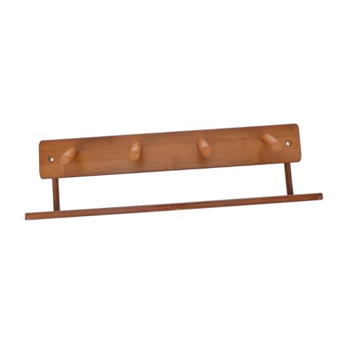 Hemobllo An Der Wand Montierter Haken Kleiderständer Hängenden Haken Bauernhaus Badezimmerdekor Türkleiderbügel Kabinettshaken Vintage Kleiderhaken Retro-Haken Brown Hölzern Hemobllo An Der Wand Montierter Haken Kleiderständer Hängenden Haken Bauernhaus Badezimmerdekor Türkleiderbügel Kabinettshaken Vintage Kleiderhaken Retro-Haken Brown Hölzern von Hemobllo