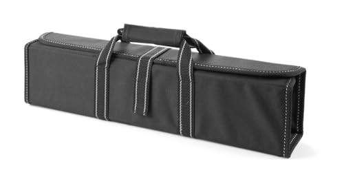 HENDI Messertransporttasche, Tasche für 6 Messer (max. Länge 400 mm), Abmessungen offen (LxB): 450x400 mm, Messertasche, Transporttasche, die Messer sind nicht enthalten, 450x70x(H)110mm von HENDI