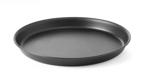 HENDI Pizzablech, Aus Blaustahl, Backblech, Ideal für gleichmäßiges Pizza-Backen, ø260x(H)25mm von HENDI