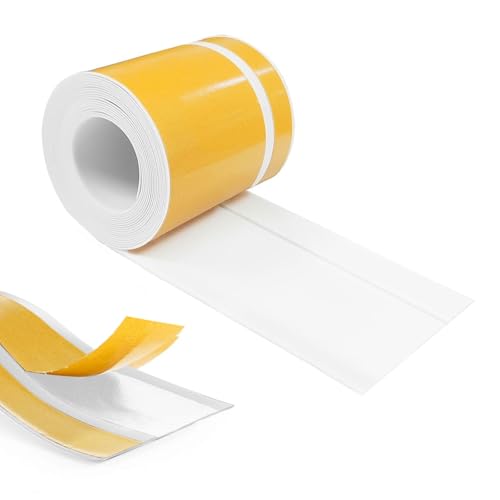 Hengrongshen Sockelleiste Selbstklebend,Weiß PVC Sockelleisten 50X20X18M, Leisten Selbstklebend, Sockelleiste Küche Flexible Knickleiste Geeignet für Büros, Arbeitszimmer, Küchen, Badezimmer Hengrongshen Sockelleiste Selbstklebend,Weiß PVC Sockelleisten 50X20X18M, Leisten Selbstklebend, Sockelleiste Küche Flexible Knickleiste Geeignet für Büros, Arbeitszimmer, Küchen, Badezimmer von Hengrongshen