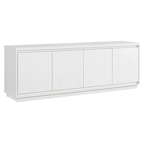 Henn&Hart Modern/Contemporary TV Stand in Cloud White for Home, Living Room, Bedroom, Entertainment Room, Office Henn&Hart Modern/Contemporary TV Stand in Cloud White for Home, Living Room, Bedroom, Entertainment Room, Office von Henn&Hart