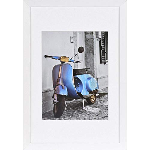 Henzo Umbria 20x30 Frame Weiss Bilderrahmen, Holz, Bildformat 20x30 cm von Henzo