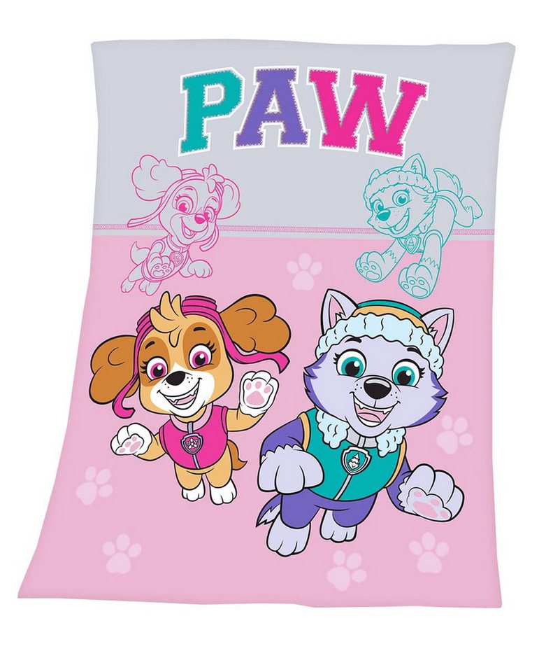 Kinderdecke 130x170cm Paw Patrol Skye Everest hochwertig bedruckt, Herding, Bequeme Fleecedecke mit tollem Paw Patrol-Motiv Kinderdecke 130x170cm Paw Patrol Skye Everest hochwertig bedruckt, Herding, Bequeme Fleecedecke mit tollem Paw Patrol-Motiv von Herding