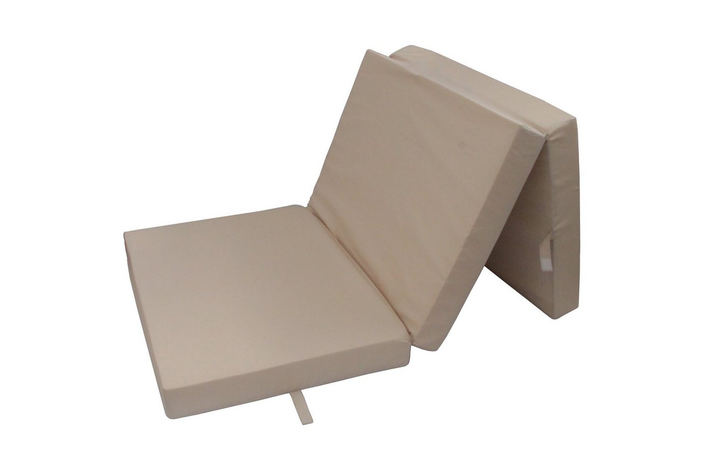 Klappmatratze Senior beige, 195x85 cm, Campingmatratze, Herlag von Herlag