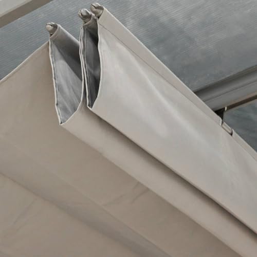 Hesperide - Pergola-Gewebe Belize Schiefer 2,95x2,92m Hesperide - Pergola-Gewebe Belize Schiefer 2,95x2,92m von Hespéride