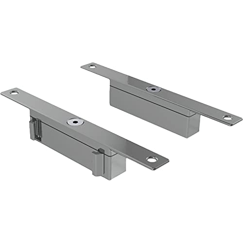 HETTICH 9132948 Amari 200 Bodenträger für die Schuhablage im Kleiderschrank, Zamak Alu-Optik, Silber von Hettich