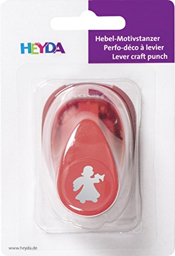 Heyda 203687605 Motivstanzer, klein Motivgröße: ca. 1, 7 cm, Motiv: Engel von Heyda