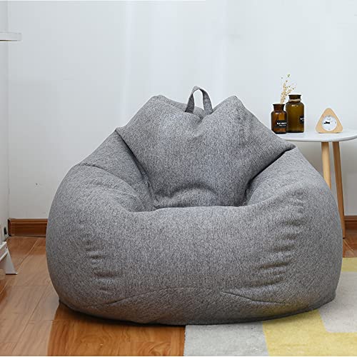 Highdi Sitzsack für Erwachsene, nur Bezug (Keine Füllung), Comfort XL Sitzsäcke Gaming Giant Bean Bag Chair für Indoor Outdoor Living Room Decor (90 x 110 cm) von Highdi