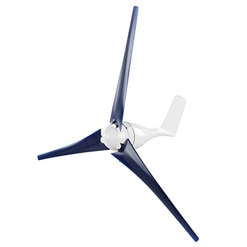 1200W Small Wind Generator Turbines Kit 3 Schaufeln Generator Power Parts Turbines Kit für das Laden zu Hause(Blau 24V),Dynamo von Hililand