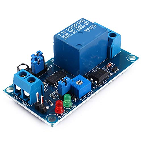 5 V DC Delay Relais Verzögerung mit Timer-Ein-/Ausschalter-Modul (5 V) von Hilitand