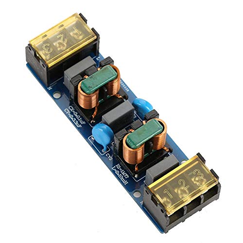 Netzteil Filtering Board , Elektronische Komponenten Induktivitäten, Spulen & Filter EMI Hochfrequenz Zwei-Stufen-Power-Tiefpass-Filterplatine für die Stromversorgung(25A) von Hilitand