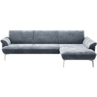 himolla Ecksofa "himolla 9900", Recamiere rechts o. links, Füße Aluminium, ohne Hocker von Himolla