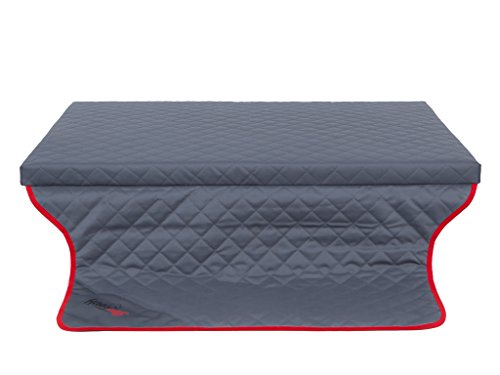 Hobbydog R2 MLTGRA3 Light Trunk Die Matratze/Couch, das Bett für einen Hund Zum Kofferraum, 100 x 80 cm, L, grau von Hobbydog