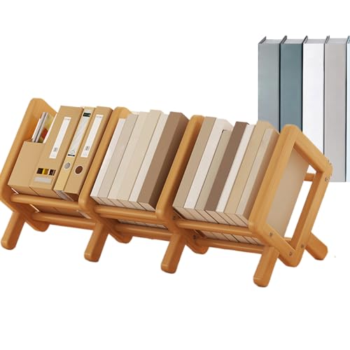Holdes Schreibtischregal, Bücherregal, Bücherregal, einziehbar, aus Holz, für Wohnzimmer, Haus, Ecke, Kinderzimmer Holdes Schreibtischregal, Bücherregal, Bücherregal, einziehbar, aus Holz, für Wohnzimmer, Haus, Ecke, Kinderzimmer von Holdes