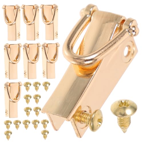 Holibanna 8Stücke Metall D Ringe Mit Drehbare D Ringe Für Handtaschen Geldbörsen Und Bastelprojekte Großer Und Robuster Haken Für Anwendungen Holibanna 8Stücke Metall D Ringe Mit Drehbare D Ringe Für Handtaschen Geldbörsen Und Bastelprojekte Großer Und Robuster Haken Für Anwendungen von Holibanna